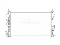 Opel Insignia (A) 2008-2017 JAHUTUSRADIAATOR JAHUTUSRADIAATOR mudelile OPEL INSIGNIA Kvalite...