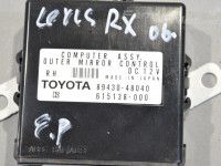 Lexus RX 2003-2009 El. peeglite juhtplokk Varuosa kood: 89430-48040
Lisamärkmed: 615138-4...