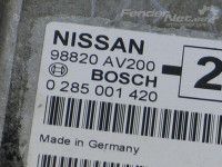 Nissan Primera 2002-2007 Turvavarustuse juhtplokk Varuosa kood: 98820-AV200
Lisamärkmed: 0285001420
