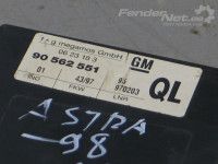 Opel Astra (F) 1991-2002 Immobilaiseri juhtplokk Varuosa kood: 90562551
Lisamärkmed: 0623183