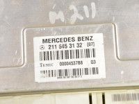 Mercedes-Benz E (W211) 2002-2009 Õhkvedrustuse juhtplokk Varuosa kood: A0375451232
Lisamärkmed: A2115453132