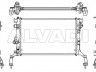 Renault Laguna 2007-2015 JAHUTUSRADIAATOR JAHUTUSRADIAATOR mudelile RENAULT LAGUNA III (T...