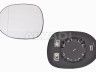 Honda Civic 2006-2011 VÄLIPEEGLIKLAAS ALUSEGA VÄLISPEEGLIKLAAS ALUSEGA mudelile HONDA CIVIC (...