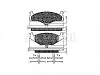 Volkswagen Golf 1 1974-1993 KETASPIDURIKLOTSID KETASPIDURIKLOTSID mudelile VW GOLF I/CABRIO, 2...