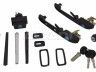 Volkswagen Golf 2 1983-1992 lukkude komplekt LUKKUDE KOMPLEKT mudelile VW GOLF II (19E/1G) K...