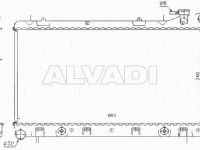 Subaru Forester 1997-2002 JAHUTUSRADIAATOR JAHUTUSRADIAATOR mudelile SUBARU FORESTER (SF) ...
