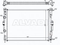 Renault Megane 2002-2009 JAHUTUSRADIAATOR JAHUTUSRADIAATOR mudelile RENAULT MEGANE II (M)...