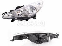 Peugeot 207 2006-2014 ESITULI ESITULI mudelile PEUGEOT 207 (W_) Markeering: E...