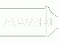 Opel Zafira (A) 1999-2005 ÕHURADIAATOR (INTERCOOLER) ÕHURADIAATOR (INTERCOOLER) mudelile OPEL ZAFIRA...