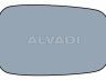 Renault Laguna 2001-2007 VÄLIPEEGLIKLAAS ALUSEGA VÄLISPEEGLIKLAAS ALUSEGA mudelile RENAULT LAGUN...