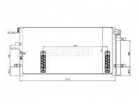 Audi Q5 (8R) 2008-2017 konditsioneeri radiaator KONDITSIONEERI RADIAATOR mudelile AUDI Q5 (8R) ...