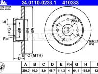 Rover 600 1993-1999 PIDURIKETAS PIDURIKETAS mudelile ROVER 600 (RH) Asukoht: ta...