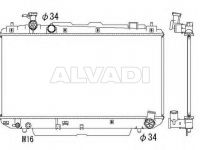 Toyota RAV4 (XA20) 2000-2006 JAHUTUSRADIAATOR JAHUTUSRADIAATOR mudelile TOYOTA RAV4 (XA2), 20...