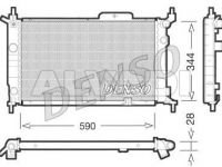 Opel Astra (F) 1991-2002 JAHUTUSRADIAATOR JAHUTUSRADIAATOR mudelile OPEL ASTRA F Paksus: ...