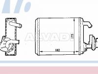 Fiat Panda 1980-2003 SOOJENDUSRADIAATOR SOOJENDUSRADIAATOR mudelile FIAT PANDA (141A) K...