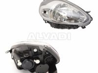 Fiat Grande Punto 2005-2018 ESITULI ESITULI mudelile FIAT PUNTO EVO (199) Markeerin...