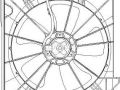 Honda Accord (USA) 2002-2007 RADIAATORI VENTILAATOR RADIAATORI VENTILAATOR mudelile HONDA ACCORD (C...