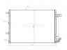 Jeep Cherokee (KL) 2013-2023 konditsioneeri radiaator KONDITSIONEERI RADIAATOR mudelile Jeep CHEROKEE...