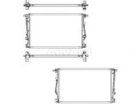 Jeep Cherokee (KL) 2013-2023 JAHUTUSRADIAATOR JAHUTUSRADIAATOR mudelile Jeep CHEROKEE (KL) Kv...