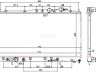 Mitsubishi Galant 1996-2003 JAHUTUSRADIAATOR JAHUTUSRADIAATOR mudelile MITSUBISHI GALANT (EA...