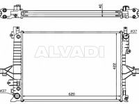 Volvo S60 2000-2009 JAHUTUSRADIAATOR JAHUTUSRADIAATOR mudelile VOLVO S60 (RS) Tootja...
