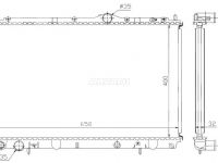 Mitsubishi Carisma 1995-2004 JAHUTUSRADIAATOR JAHUTUSRADIAATOR mudelile MITSUBISHI CARISMA (D...