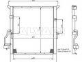 BMW 3 (E36) 1990-2000 konditsioneeri radiaator KONDITSIONEERI RADIAATOR mudelile BMW 3 (E36) K...