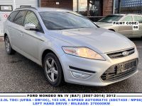 Ford Mondeo 2012 - Auto varuosadeks