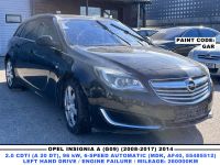 Opel Insignia (A) 2014 - Auto varuosadeks